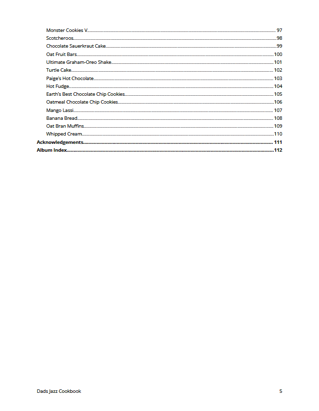 Dads Jazz Cookbook - Image 5