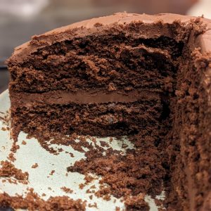 chocolate sauerkraut cake
