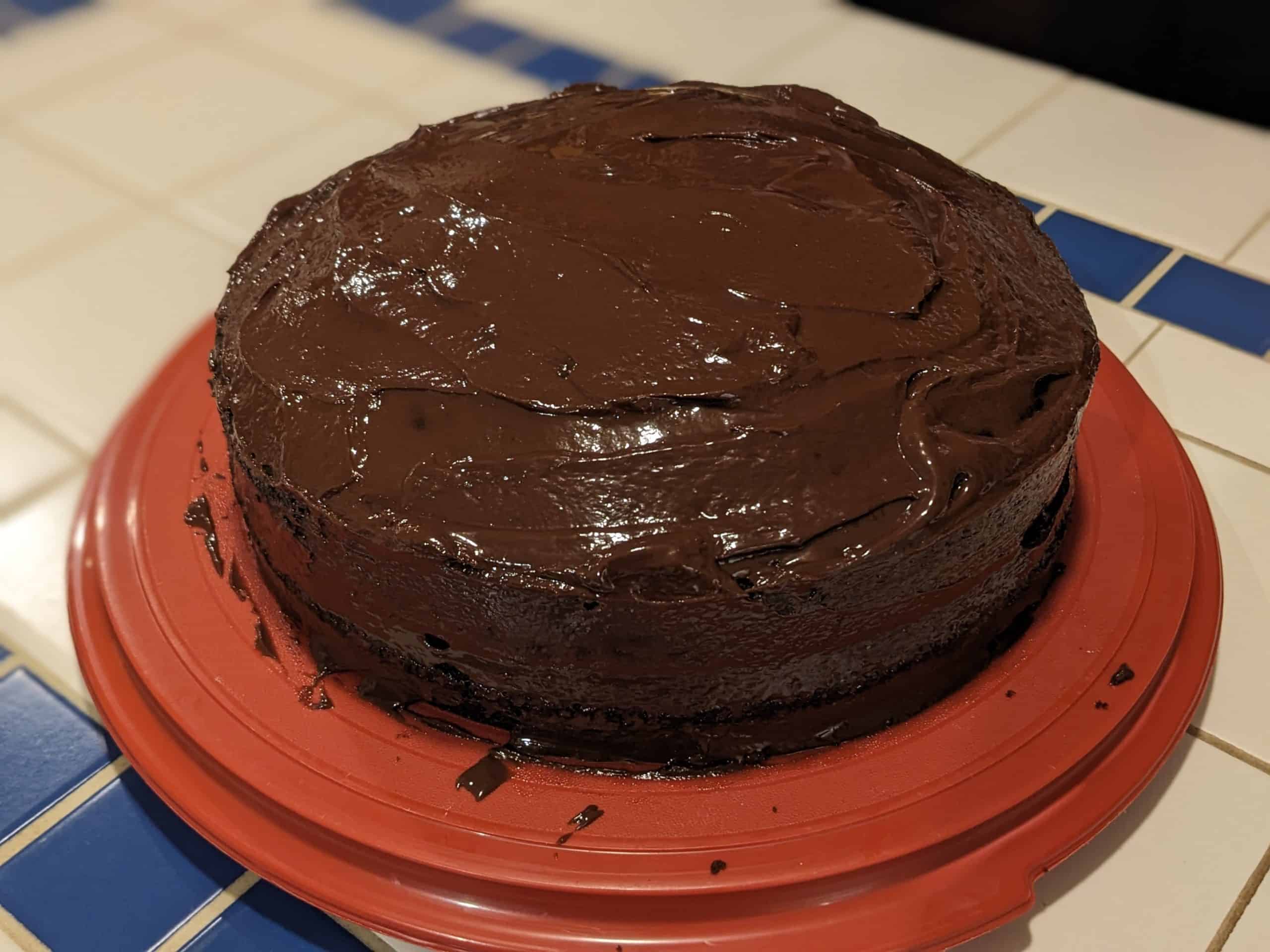chocolate sauerkraut cake