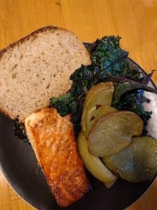 Grilled Salmon with Dijon-Soy Marinade